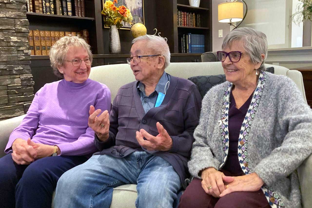 vrs andover terrace news experiencing new lease on life vrs residents socializing